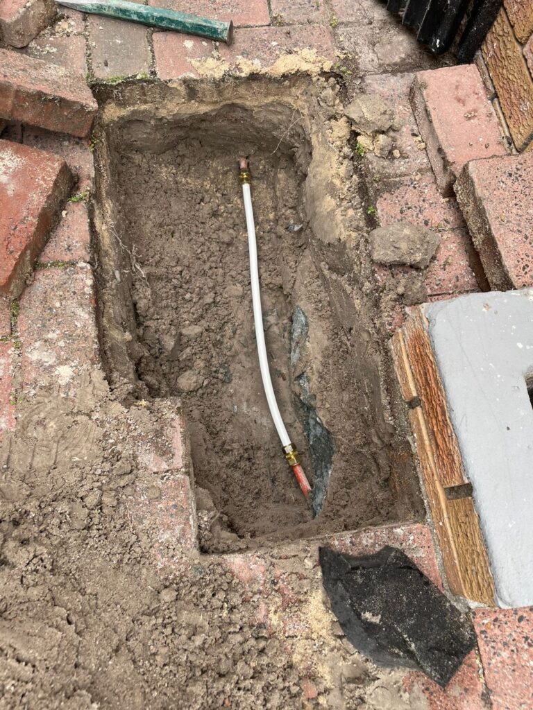 burst pipes
